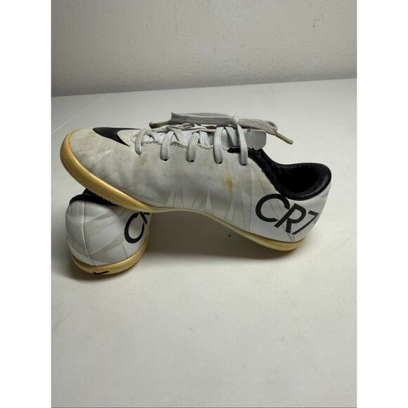 Nike Mercurial x Victory VI CR7 DF IC 852488-401 White Black Soccer 11,5C *Notes - Picture 11 of 14